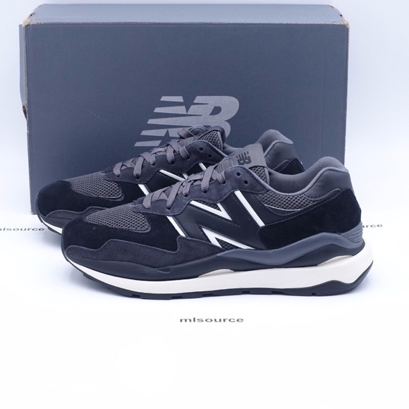 New Balance Shoes - NEW New Balance Women's 57/40 Sneakers W5740CHB Black/Sea Salt